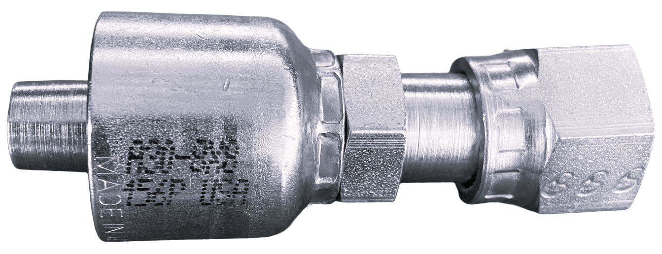 A Series O-Ring Face Seal (ORF) - Female Swivel